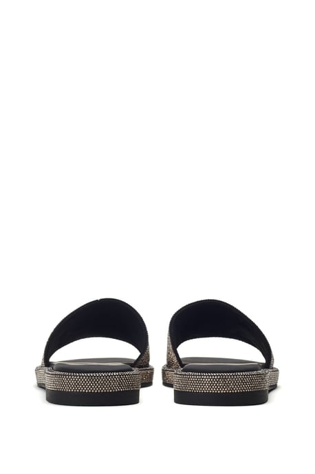 Jaz Black Sandals - Image 3