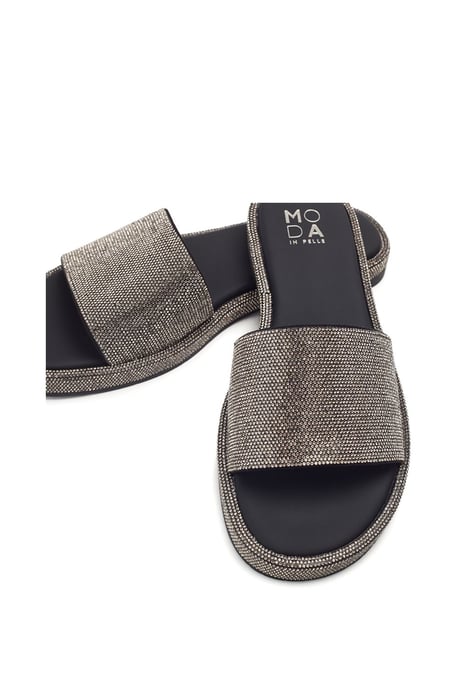 Jaz Black Sandals - Image 4