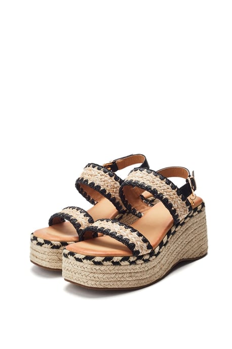 Kelila Black Sandals - Image 3