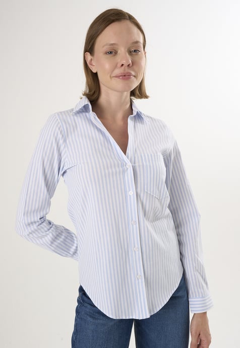 Shirt Striped Long Sleeve Shirt - Image 1