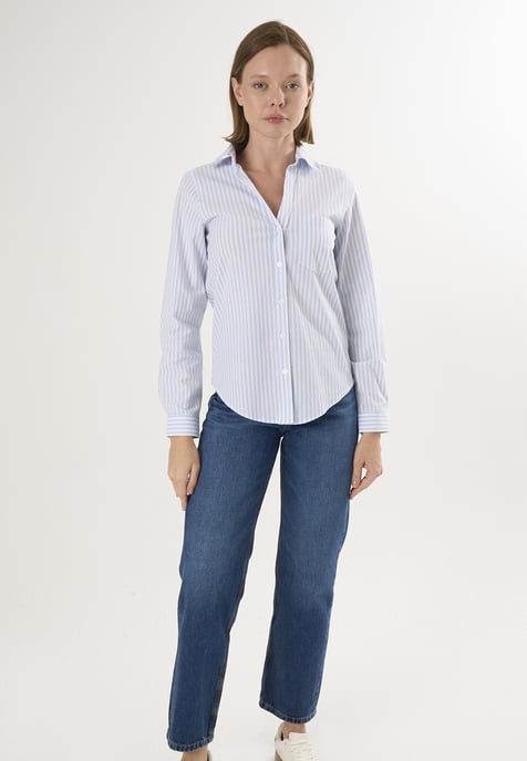 Shirt Striped Long Sleeve Shirt - Image 2