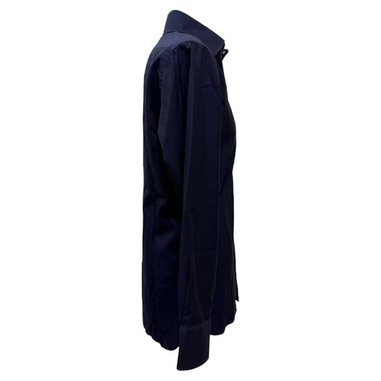 Tom Ford Langekatoenen Overhemd met Lange Mouwen in Marineblauw - Image 2