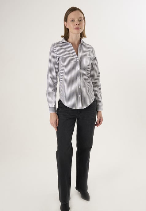 Shirt Striped Long Sleeve Shirt - Image 2