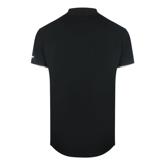 Plein Sport Scratched Shoulder Black Polo Shirt - Image 3