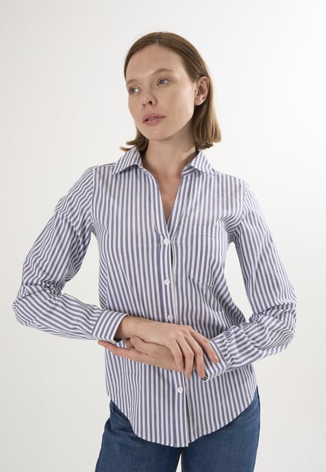 Shirt Striped Long Sleeve Shirt - Image 1