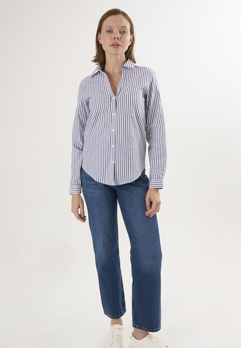 Shirt Striped Long Sleeve Shirt - Image 2