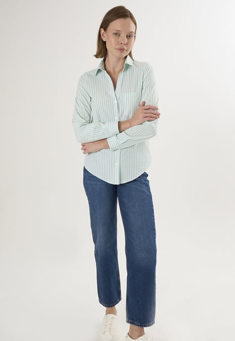 Shirt Striped Long Sleeve Shirt - Image 2