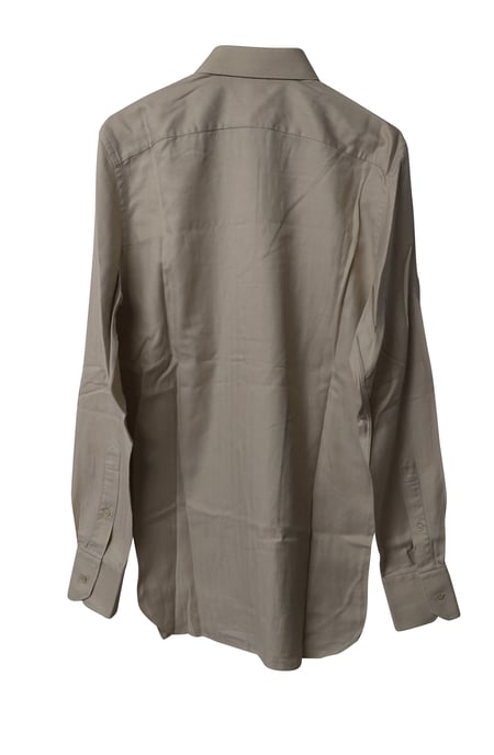 Gucci Overhemd met Knoop in Beige Katoen - Image 2