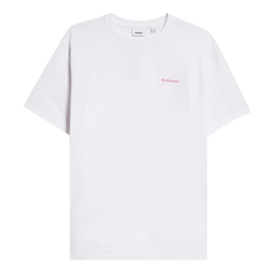 Wit T-shirt Met Burberry-logo Op De Achterkant - Image 1