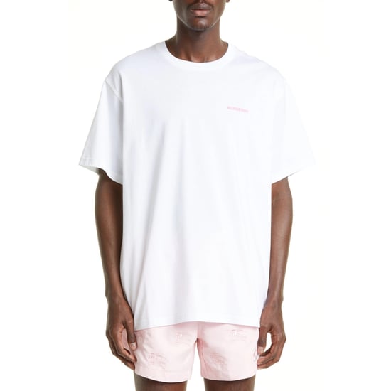 Wit T-shirt Met Burberry-logo Op De Achterkant - Image 3