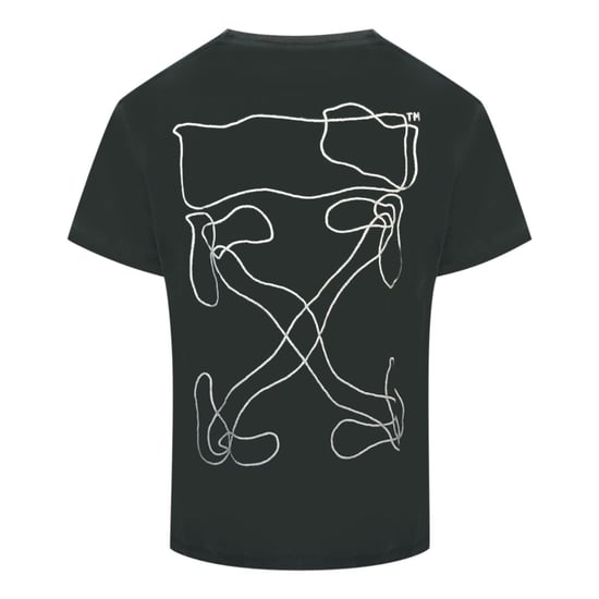 Off-white Scribble Arrow-logo Vervaagd Zwart T-shirt - Image 2