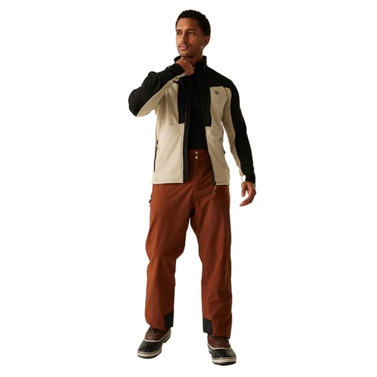 Dare 2B Heren Substratum IV Core Stretch Middellaag (Abbeystone/Zwart) - Image 5