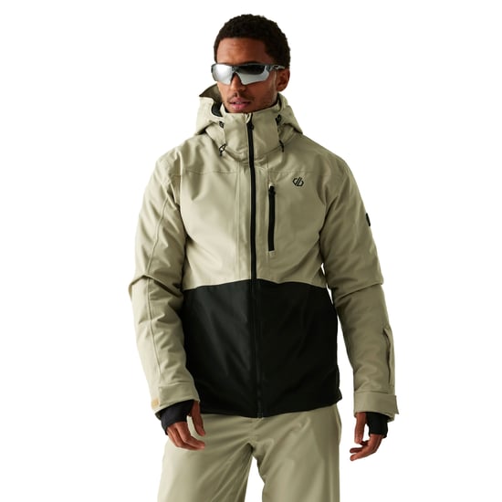 Dare 2B Mannen Edge III Ski Jacket (Abbeystone/Zwart) - Image 4