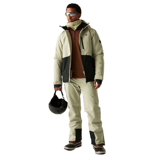 Dare 2B Mannen Edge III Ski Jacket (Abbeystone/Zwart) - Image 5