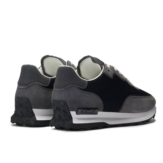 Men's Mallet Caledonian Trainers in Black - Image 2