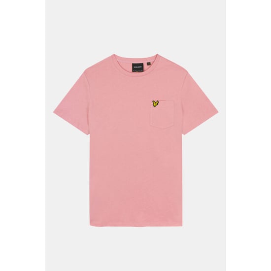 Lyle & Scott Palmroze T-shirt met zak op de borst - Image 2