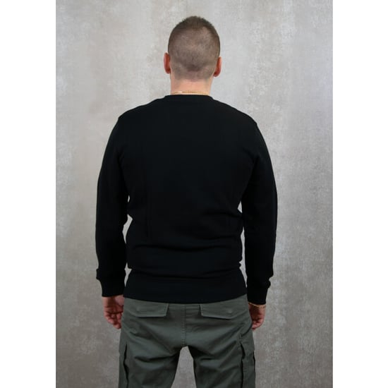 Lyle & Scott Crew Neck Sweatshirt in Black - Image 3