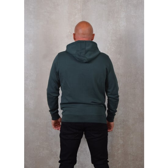 Pullover Hoodie för herrar i grönt - Image 6