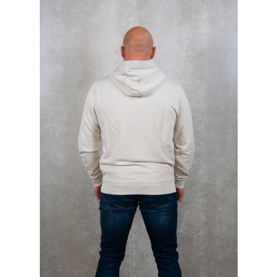 Lyle & Scott Tonal Eagle Logo Olive Cove Pull-over Hoodie - Image 2