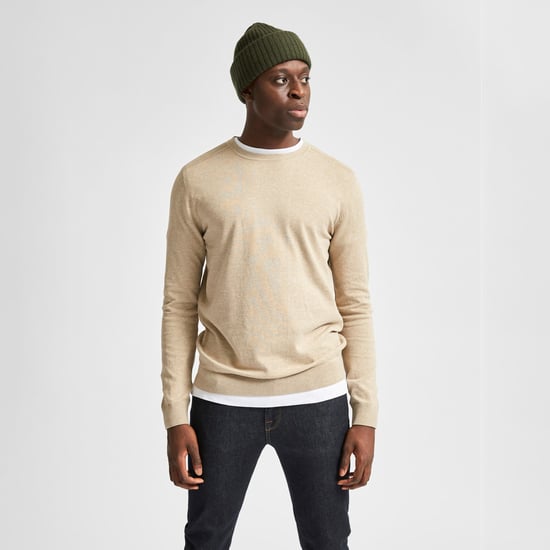 Selected Berg pullover crew neck kelp - Image 2