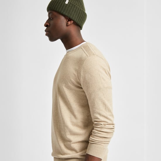 Selected Berg pullover crew neck kelp - Image 3