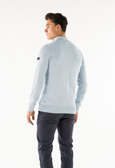 PRESLY & SUN Lewis zip knitted pullover - Image 3
