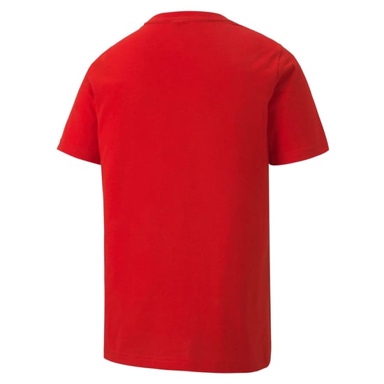 Boy's Puma Juniors TeamGOAL 23 Casuals T-Shirt in Red - Image 2