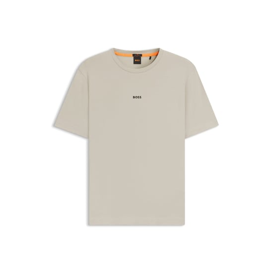 Heren Boss Tchup T-shirt in Beige - Image 3