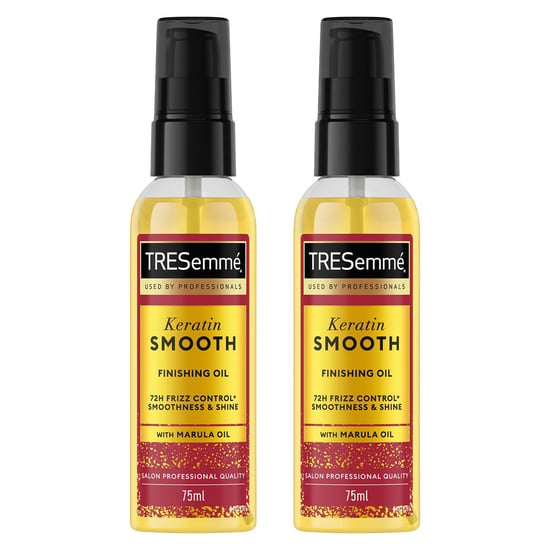 Keratin Smooth Hair Serum 75ml Anti Frizz Control, 2pk - Image 1