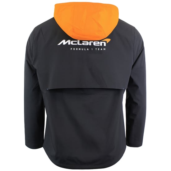 Castore x McLaren Formula Team Mens Orange Water Resistant Jacket - Image 2