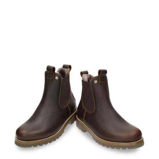 Panama Jack Men's Beny Igloo C2 Chestnut Waterproof Leather Chelsea Boots - Image 3