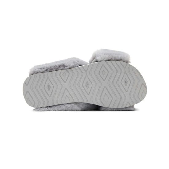 Toms Pantoffel 10016798 susie eva mid grey faux fur - Image 5