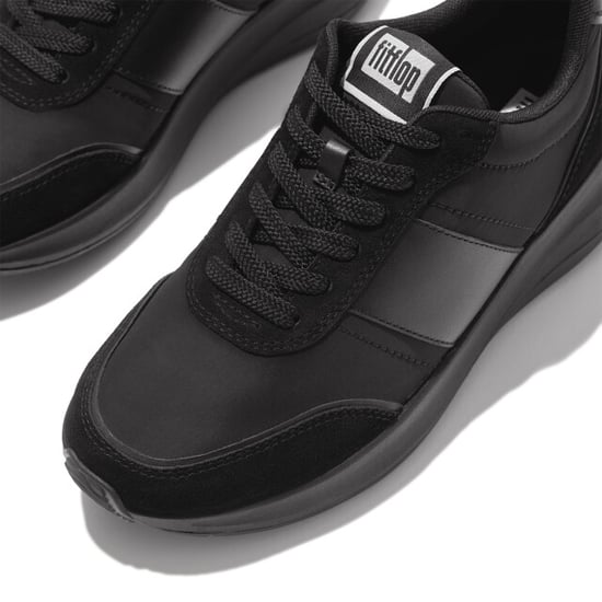 FitFlop F-mode flow sneaker nylon & suede mix - Image 3