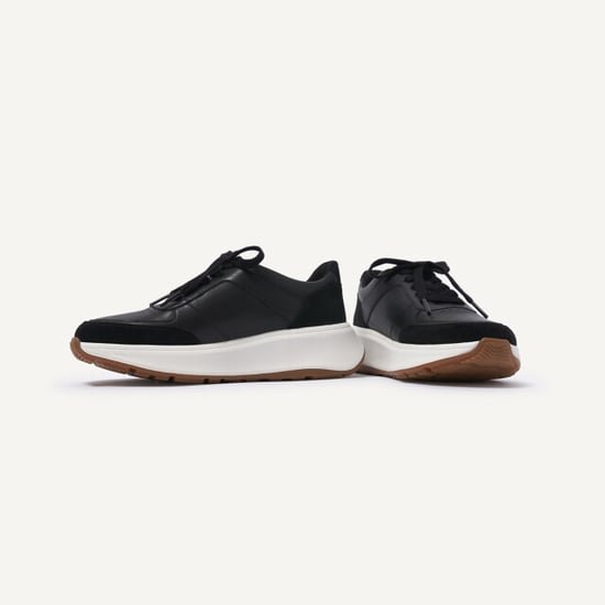 FitFlop F-mode leather/suede flatform sneakers - Image 4