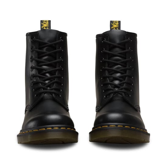 Dr. Martens 1460 Gladde Damesleren Laarzen - (Zwart) - Image 4