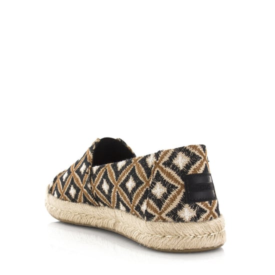 Toms alpargata rope 2.0 | geo black espadrilles dames - Image 3