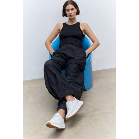 FitFlop F-mode leather/suede flatform sneakers - Image 1