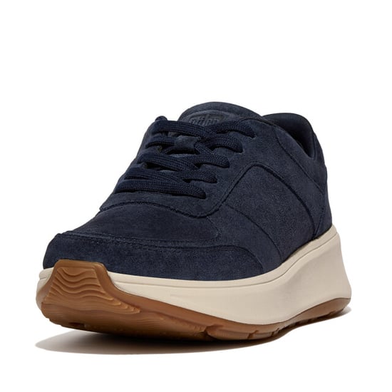 FitFlop F-mode suede flatform sneakers - Image 1