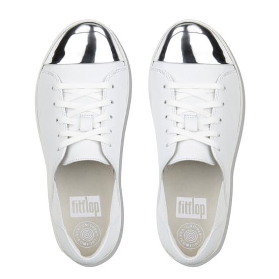 FitFlop F-sporty™ mirror-toe sneaker leather - Image 1