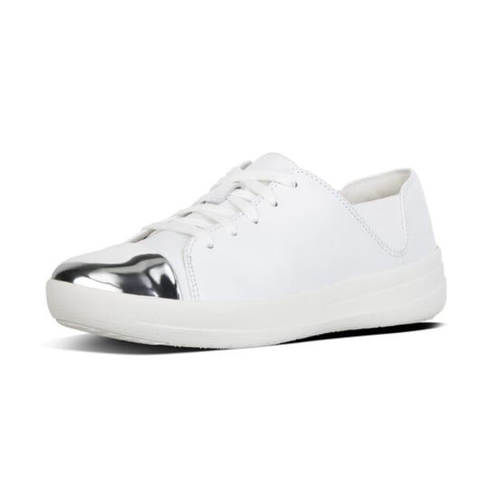 FitFlop F-sporty™ mirror-toe sneaker leather - Image 2
