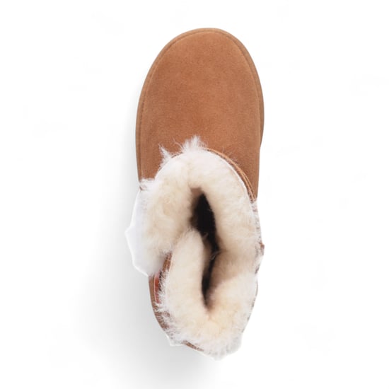 Women's Sheepskin Suede Black Ankle Bootie Warm Winter Boots - Alpine - Image 5