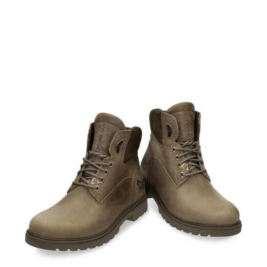 Panama Jack Herr Amur GTX C32 Khaki Vattentäta Läder Ankelstövlar - Image 4