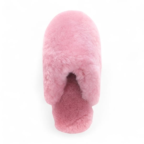 Dames schapenvacht pantoffels roze warme winterbont muiltje - Aurora - Image 6
