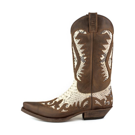 Mayura Boots Cowboy laarzen desert-2567 crazy old sadale / blanco - Image 6