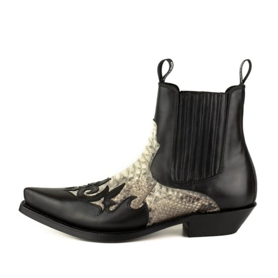 Mayura Boots Cowboy laarzen rock-2500-box negro/piton blanco - Image 6