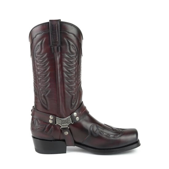 Mayura Boots Westernlaars indian-2471-vacuno burdeos-negro - Image 1