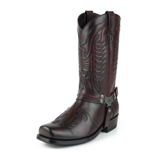 Mayura Boots Westernlaars indian-2471-vacuno burdeos-negro - Image 6