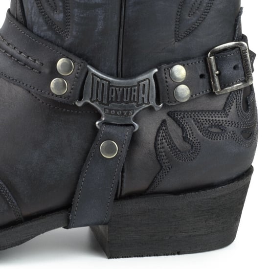 Mayura Boots Westernlaars indian-2471-vacuno negro usado - Image 6
