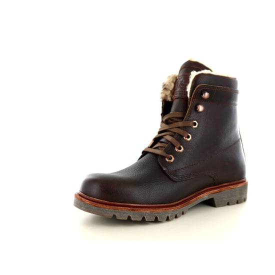 Panama Jack Heren P03 Aviator C23 Kastanjebruine Waterdichte Leren Enkellaarsjes - Image 4