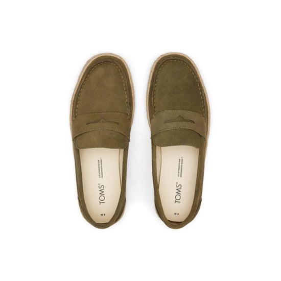 Toms Stanford rope 2.0 10019911 dark olive suede 3126 - Image 2